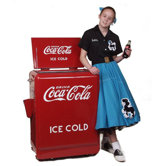 Classic Coca-Cola Refrigerated Machine