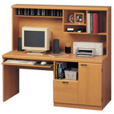 Computer Workcenter with Hutch