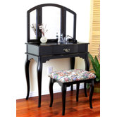 Queen Anne Style Vanity Set