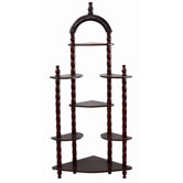 5 Tier Corner Wall Shelf