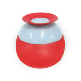 Catch Bowl with Spill Catcher in Cherry / Berry Cream
