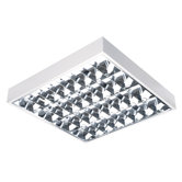 Four Light Surface Module in Gloss White Paint and Aluminium