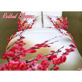 Dolce Mela Redbud Blossom Duvet Cover Set