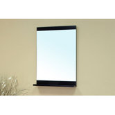 Fairfax Bathroom Mirror in Black