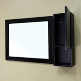Payne Bathroom Mirror in Medium Walnut