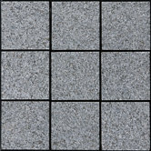Interlocking 11-3/4" x 11-3/4" Granite Tiles in Dark Gray
