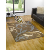 Vitality Duchess Brown / Blue Contemporary Rug