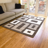 Shaggy Lite Arcadia Brown / Ivory Shag Rug/Runner