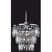 23cm Pendelleuchte in Chrom