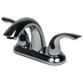 Centerset Bathroom Faucet with Single Lever Handle