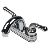Centerset Bathroom Faucet with Double Handles