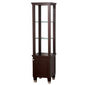 Premiere Linen Tower in Espresso