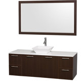 Amare 60" Single Bathroom Vanity Set