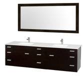 Encore 78" Double Bathroom Vanity Set