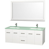 Centra 60" Double Bathroom Vanity Set