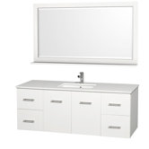 Centra 60" Single Bathroom Vanity Set