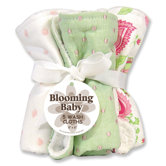 Paisley Five Piece Terry Wash Cloth Set