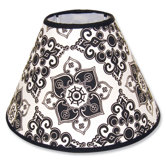Versailles Black and White Lamp Shade