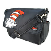 Dr Seuss Cat in The Hat Messenger Diaper Bag
