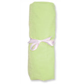 100% Cotton Jersey Crib Sheet in Green
