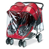 B-Agile Double Stroller Rain Cover