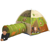 Jungle Safari Play Tent and Tunnel Combination