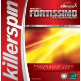 Fortissimo High Tension Table Tennis Rubber in Red