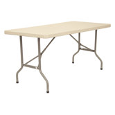 72" x 30" Blow-Molded Folding Table