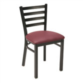 Dining/Breakroom Chair with Ladder Back