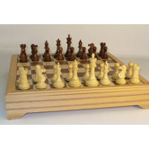 Sheesham British with Chest Chess Set