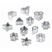 12 Piece Large Cookie Cutters Del&iacute;cia
