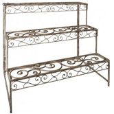 Aged Metal Etagere
