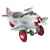 Pursuit Pedal Plane in Silver