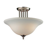 Athena 3 Light Semi-Flush Mount