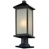 Vienna 1 Light Outdoor Post Lantern