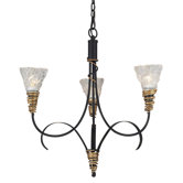 Mardi Gras 3 Light Chandelier Pendant