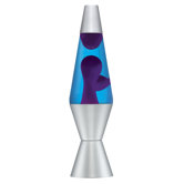 Classic Purple 14.5" Lava Lamp with Blue Liquid