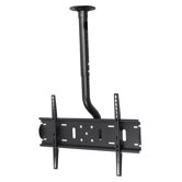 Flat Panel TV Ceiling Mount for 37" to 60" Screens in Black