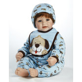Baby Doll "Woof" Red Hair / Blue Eyes