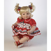 Baby Doll Ladybug! Ladybug! - Blonde / Green Eyes