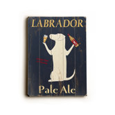 Labrador Wood Sign - 12" x 9"