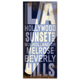 La Hollywood Transit Wood Sign