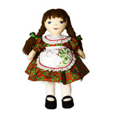 Christmas Kathy Doll in Jim Shore Designed Dress