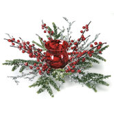 Berry and Ice Candle Holder