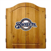 MLB Team Logo Complete Dart Cabinet Set