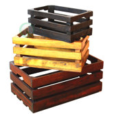 Decorative Crate (Set of 3)