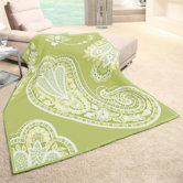 angelo:HOME Paisley Acrylic-Cotton Throw