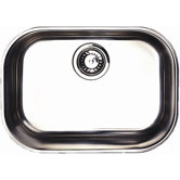 Opal Single Bowl Undermount Sink in Stainless Steel