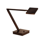 Rhombus Table Lamp in Urban Bronze