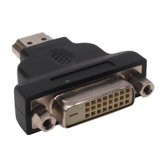 Model ADT-HDMIM HDMI to DVI Adapter HDMI /Male(19 PINS) DVI/Female(24+1PINS)